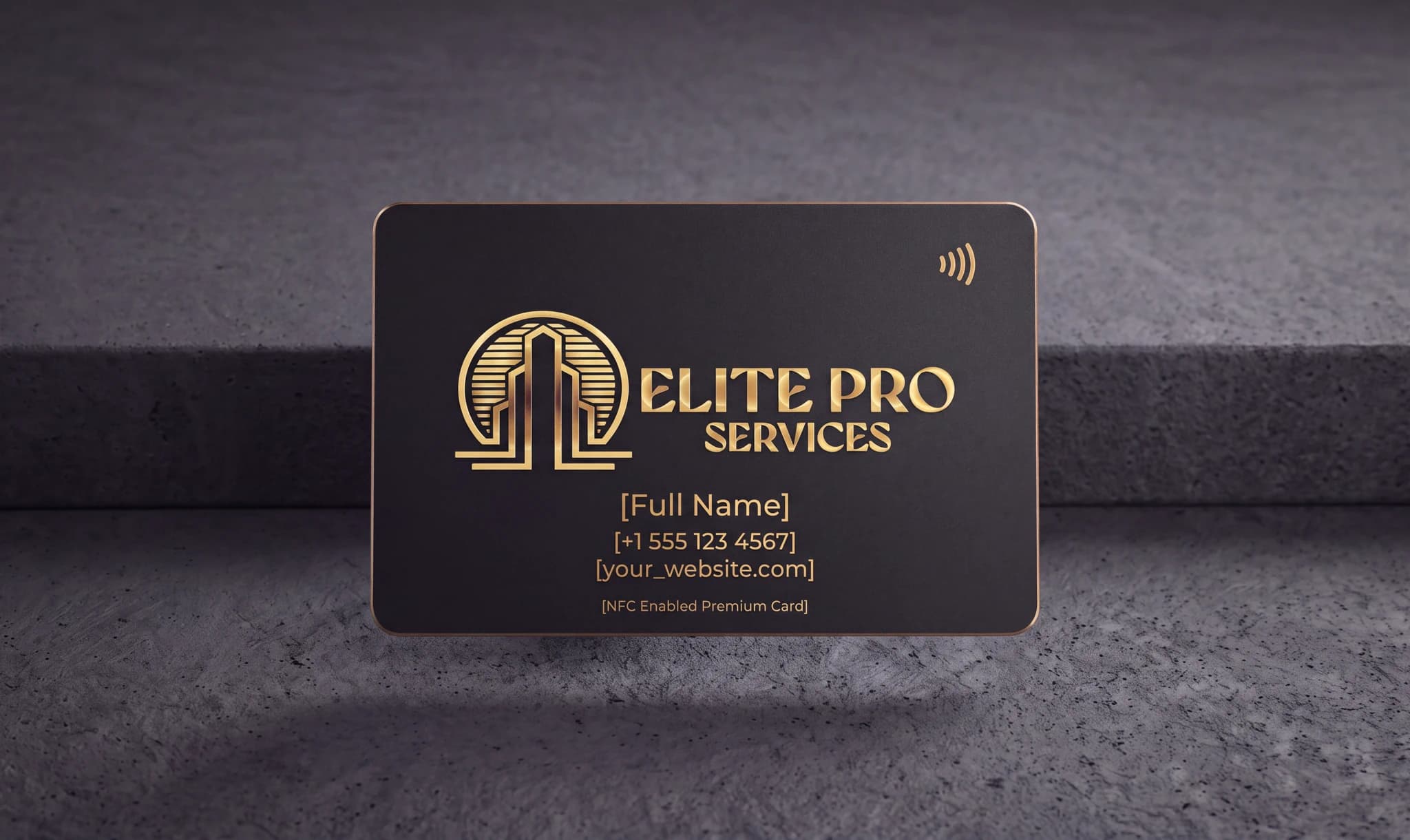 Carte d'affaires NFC EbCard Elite Pro Services